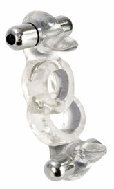 CalExotics Support Plus Vibrating 4 Way Penis Arouser Cock Rings